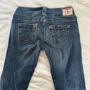 True Religion Blue Boot Cut Jeans Classic Style